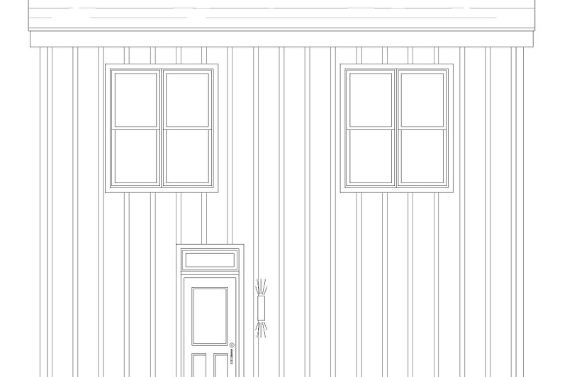 Dream House Plan - Exterior - Rear Elevation for Traditional House Plan #932-436 - 3 bed, 2 bath