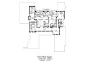 Mediterranean Style House Plan - 4 Beds 5 Baths 6860 Sq/Ft Plan #484-8 