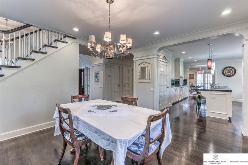 Dream House Plan - Interior - Dining Room for European House Plan #137-226 - 4 bed, 3 bath