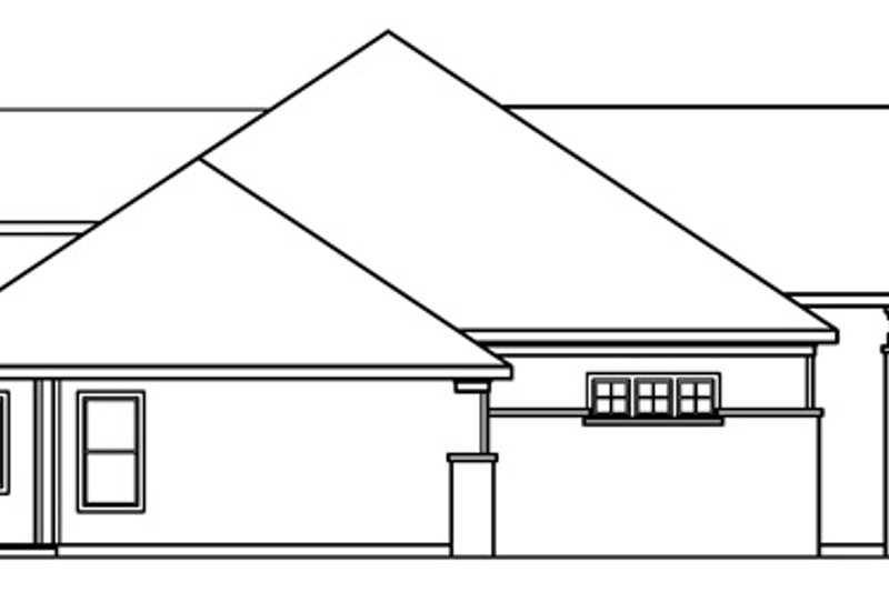 Home Plan - Exterior - Other Elevation for Traditional House Plan #124-541 - 3 bed, 3.5 bath