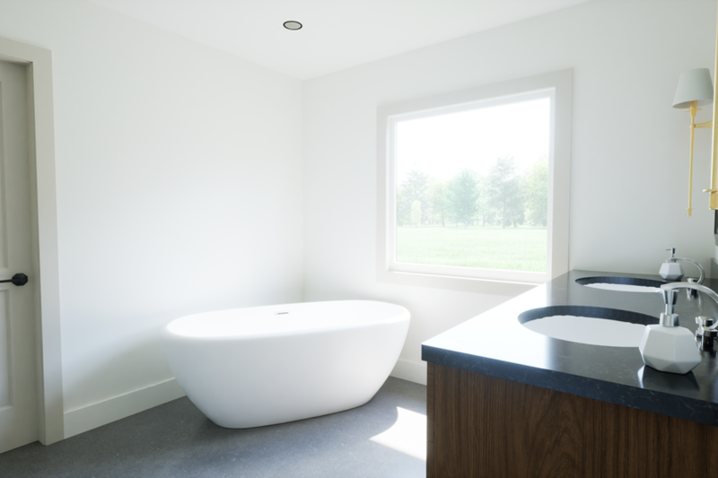 House Design - Interior - Bathroom 1 for Barndominium House Plan #1116-30 - 3 bed, 2 bath