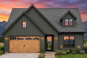 Home Plan - Exterior - Front Elevation for Country House Plan #1096-191 - 3 bed, 2 bath