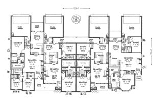 Floor Plan - Main Floor for Traditional House Plan #310-476 - 3 bed, 2 bath
