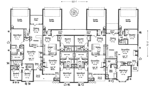 Traditional Floor Plan - Main Floor Plan #310-476