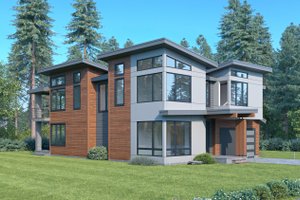 Exterior - Other Elevation for Contemporary House Plan #1066-160 - 5 bed, 4 bath