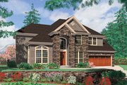 European Style House Plan - 4 Beds 2.5 Baths 3402 Sq/Ft Plan #48-546 