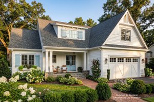 Farmhouse Exterior - Front Elevation Plan #51-1416