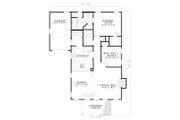 Classical Style House Plan - 2 Beds 2 Baths 1172 Sq/Ft Plan #17-179 