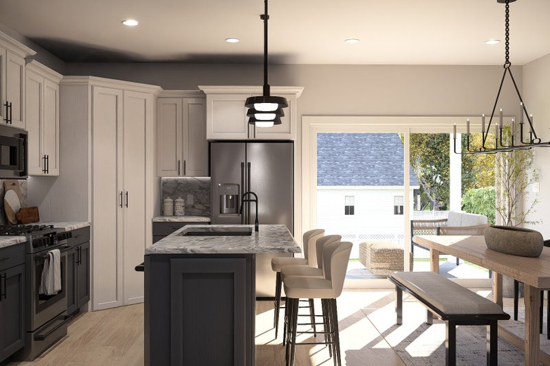 Dream House Plan - Interior - Dining Room for Traditional House Plan #455-671 - 3 bed, 2.5 bath