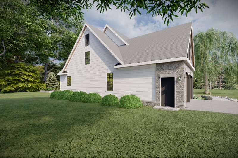 House Design - Exterior - Other Elevation 1 for Craftsman House Plan #1094-22 - 4 bed, 3.5 bath