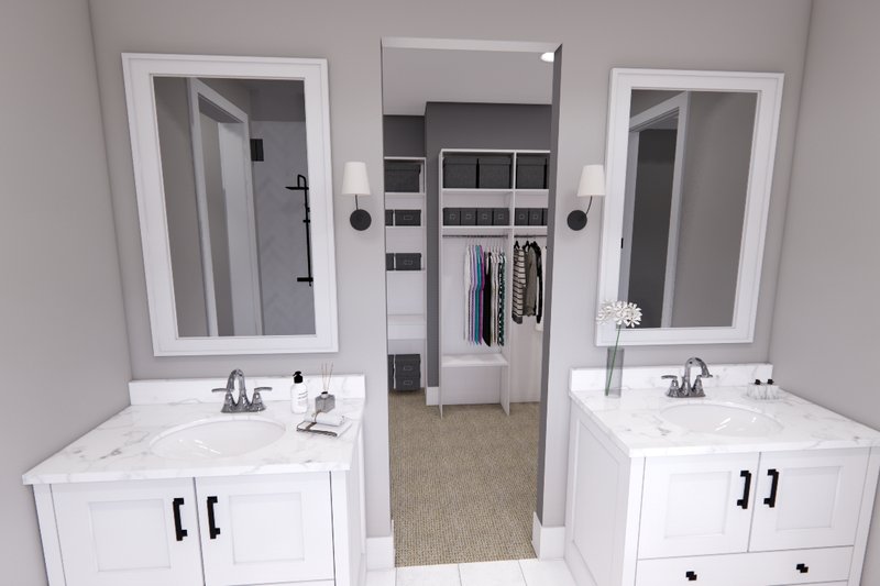 Dream House Plan - Interior - Master Bathroom for Farmhouse House Plan #51-1248 - 4 bed, 3 bath
