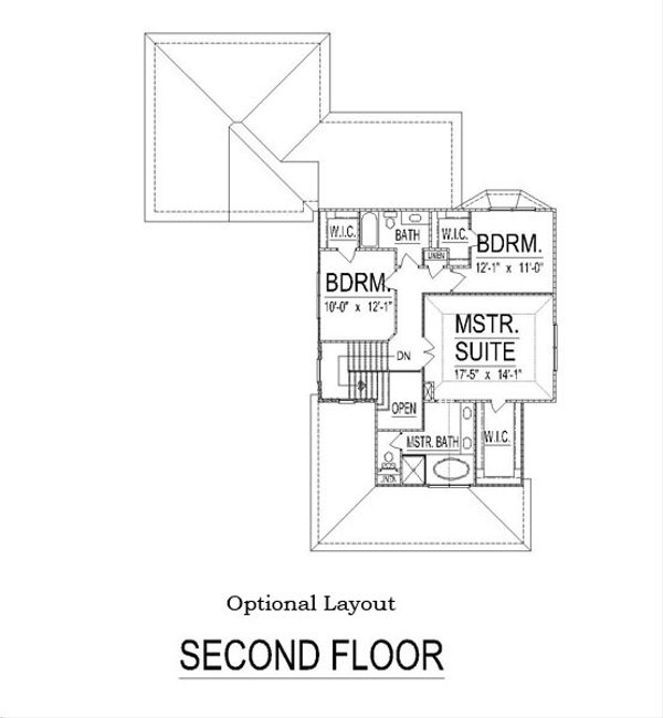 Craftsman Floor Plan - Other Floor Plan #458-11