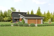 Contemporary Style House Plan - 4 Beds 3 Baths 2200 Sq/Ft Plan #48-1155 