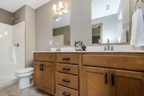 Interior - Master Bathroom for Traditional House Plan #70-1474 - 6 bed, 4 bath