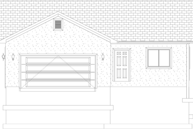 House Plan Design - Exterior - Front Elevation 3 for Traditional House Plan #1060-54 - 4 bed, 3 bath