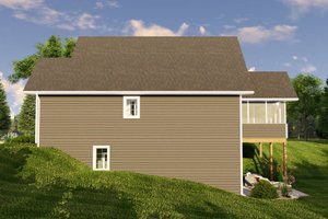 Exterior - Other Elevation for Craftsman House Plan #1064-45 - 2 bed, 1.5 bath