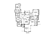 European Style House Plan - 5 Beds 4.5 Baths 5682 Sq/Ft Plan #141-335 