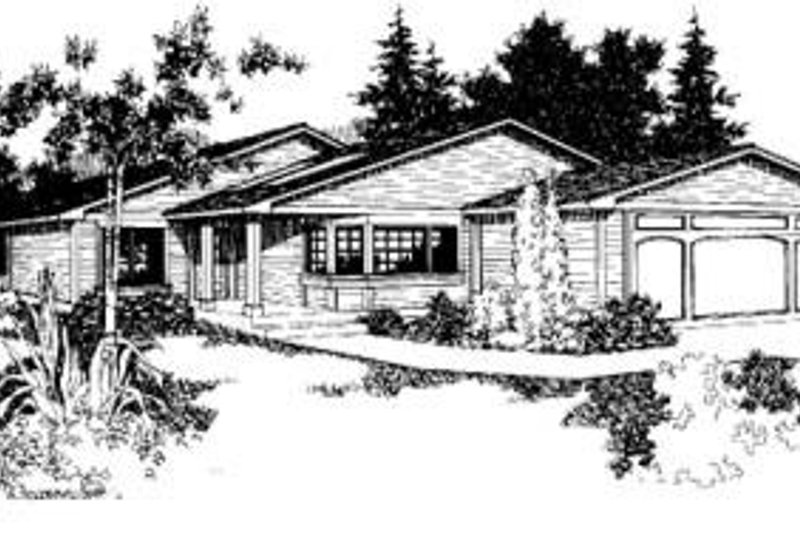 House Plan Design - Traditional Exterior - Front Elevation Plan #60-413