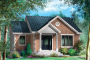 Classical Style House Plan - 2 Beds 1 Baths 984 Sq/Ft Plan #25-4642 