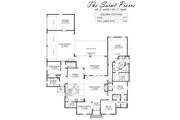 Southern Style House Plan - 4 Beds 3 Baths 2777 Sq/Ft Plan #1074-101 