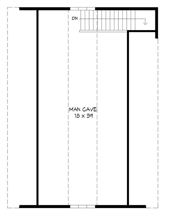 Country Floor Plan - Upper Floor Plan #932-132