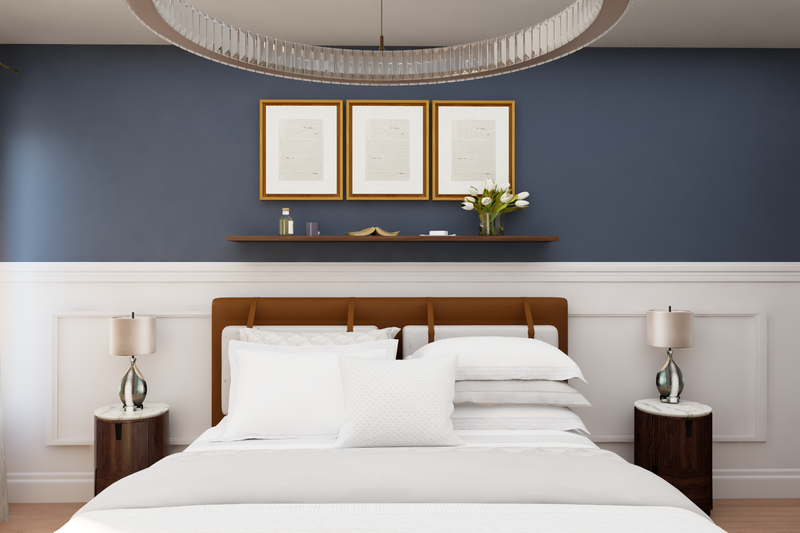 House Blueprint - Interior - Master Bedroom 1 for Farmhouse House Plan #1064-98 - 4 bed, 2.5 bath