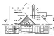 Traditional Style House Plan - 3 Beds 3 Baths 1792 Sq/Ft Plan #120-153 