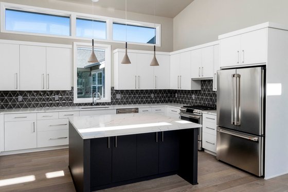 Interior - Kitchen for Modern House Plan #895-120 - 3 bed, 2 bath