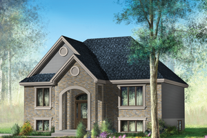 Traditional Exterior - Front Elevation Plan #25-4331