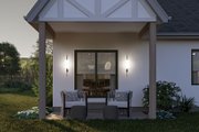 Tudor Style House Plan - 2 Beds 2 Baths 1546 Sq/Ft Plan #455-373 