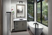 Contemporary Style House Plan - 3 Beds 3 Baths 3033 Sq/Ft Plan #120-293 