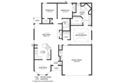 Traditional Style House Plan - 3 Beds 2 Baths 1432 Sq/Ft Plan #424-165 
