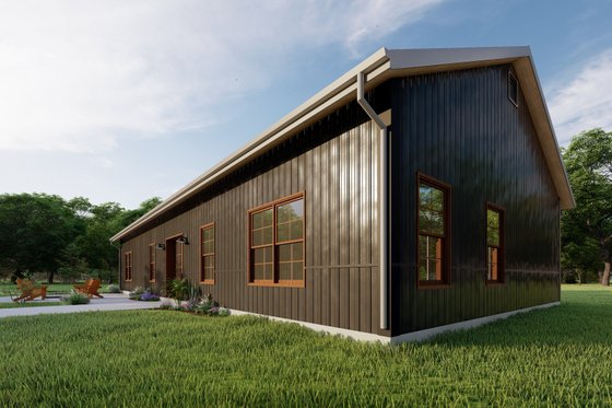 Exterior - Other Elevation 5 for Farmhouse House Plan #1092-15 - 3 bed, 2 bath