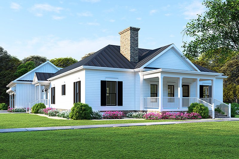 Home Plan - Farmhouse Exterior - Front Elevation Plan #923-116