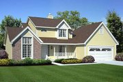Traditional Style House Plan - 3 Beds 2.5 Baths 2157 Sq/Ft Plan #312-421 