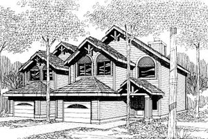 Traditional Exterior - Front Elevation Plan #303-253