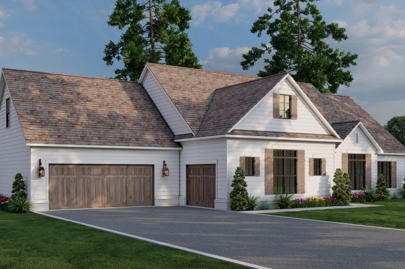 Dream House Plan - Exterior - Other Elevation for Farmhouse House Plan #923-380 - 3 bed, 2.5 bath