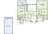European Style House Plan - 4 Beds 5 Baths 7338 Sq/Ft Plan #17-2278 Floor 