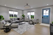 Farmhouse Style House Plan - 4 Beds 4.5 Baths 2596 Sq/Ft Plan #51-1278 