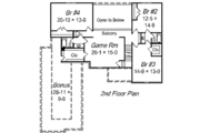 European Style House Plan - 4 Beds 3.5 Baths 3943 Sq/Ft Plan #329-304 