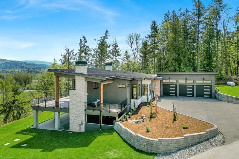 Home Plan - Photo 13 for Contemporary House Plan #1070-161 - 4 bed, 2.5 bath