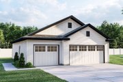 Traditional Style House Plan - 0 Beds 0 Baths 1256 Sq/Ft Plan #455-62 