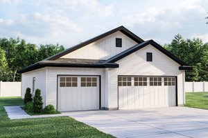 Traditional Exterior - Front Elevation Plan #455-62