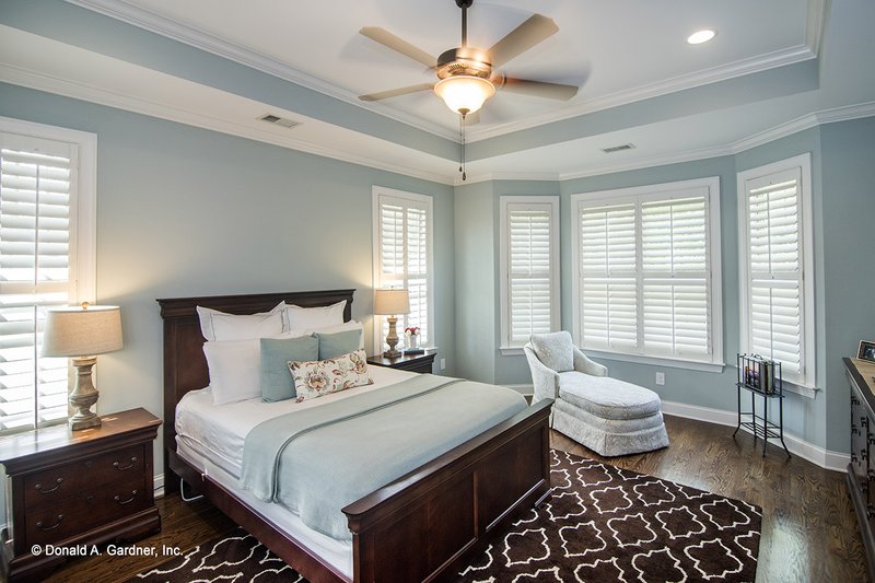 Home Plan - Interior - Master Bedroom for Country House Plan #929-610 - 4 bed, 3 bath