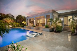 Exterior - Rear Elevation for Cottage House Plan #938-107 - 4 bed, 4 bath