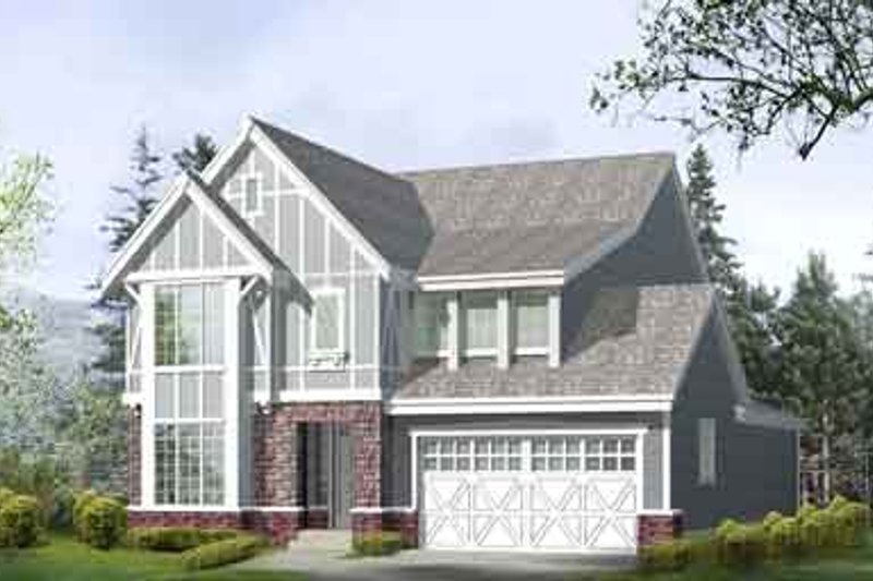 Dream House Plan - Exterior - Front Elevation for Country House Plan #132-115 - 3 bed, 2.5 bath
