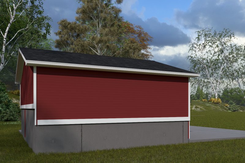 Dream House Plan - Exterior - Other Elevation for Traditional House Plan #1060-352, 0 bath