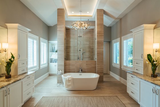 Interior - Master Bathroom for Contemporary House Plan #930-475 - 5 bed, 5.5 bath