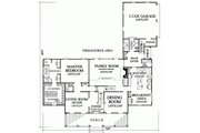 Country Style House Plan - 3 Beds 3 Baths 3619 Sq/Ft Plan #137-143 