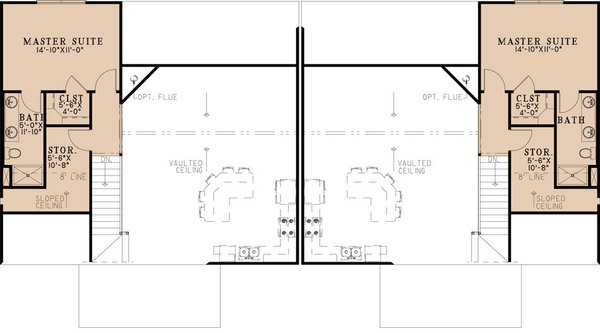 Home Plan - Cottage Floor Plan - Upper Floor Plan #923-328